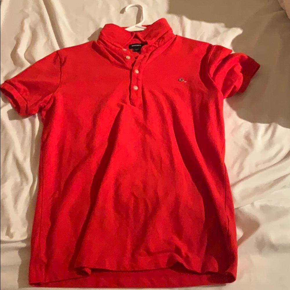 Diesel red shirt